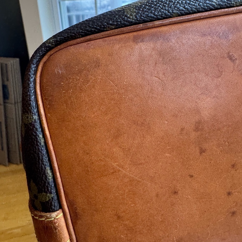 Louis Vuitton Petit Noe Monogram Brown Bag with certificate of authenticuty - Picture 9 of 13